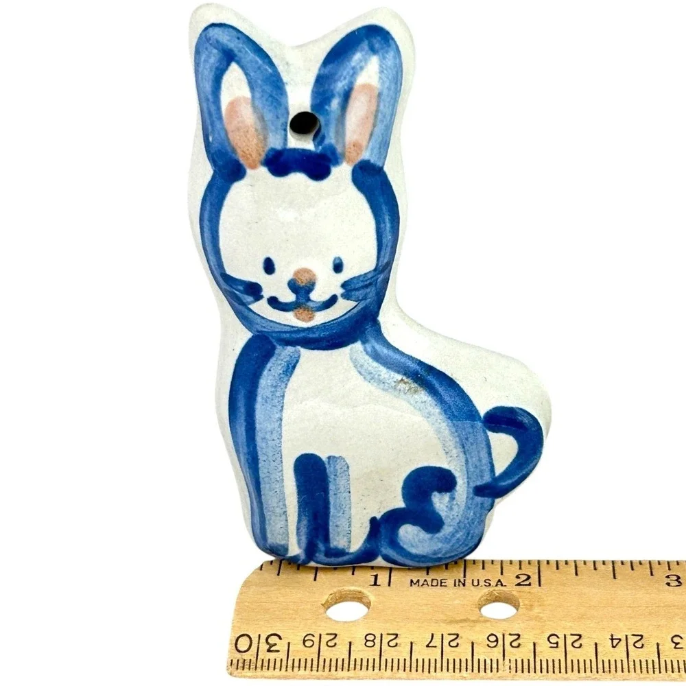 M.A.‎ Hadley Bunny Rabbit Wall Plaque Ornament 4